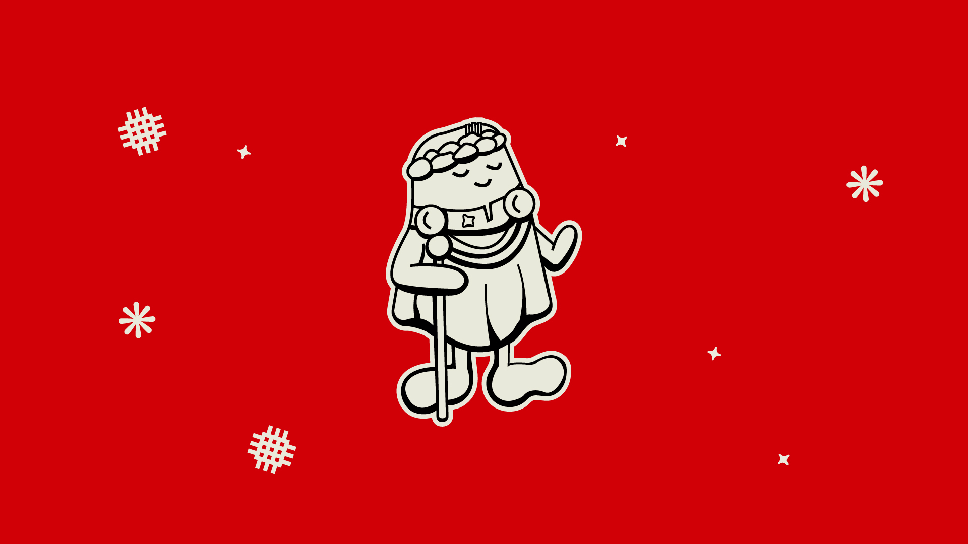 Sticer derwydd